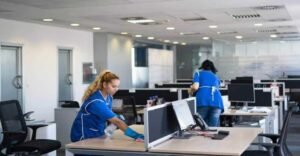 Healthier Work Environment with Office Cleaning Services